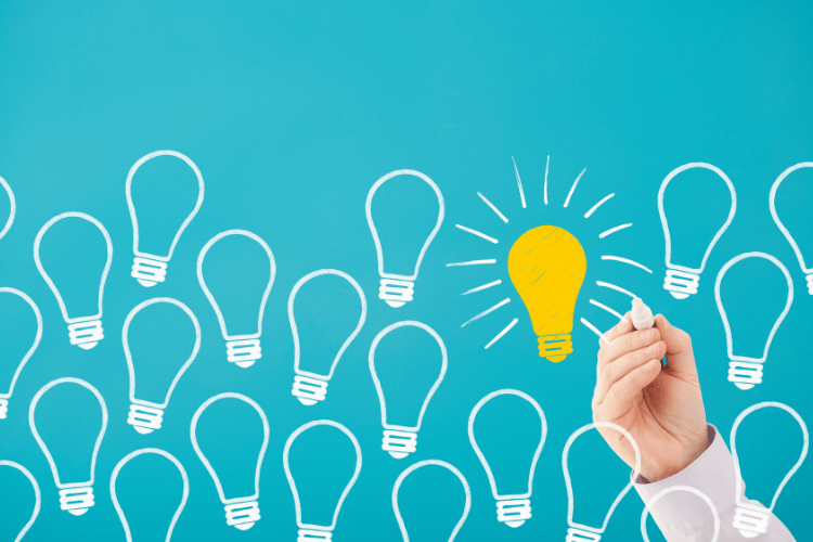 Person writing notes at a desk